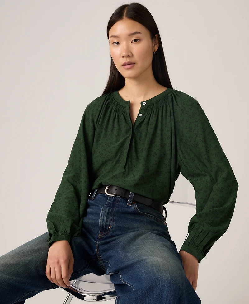 Levi's Women's Estelle Long Sleeve Top