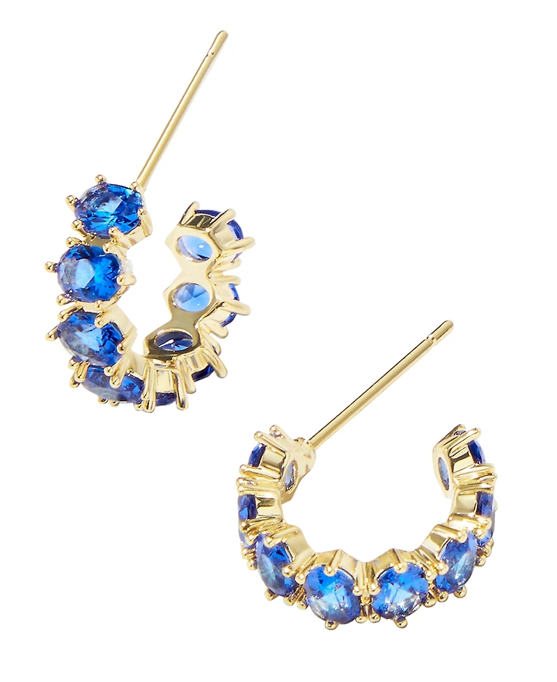 Kendra Scott 2-Piece Cubic Zirconia Cailin Pendant Necklace and Huggie Earrings Gift Set