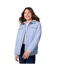 Free Country Girls' Trail Puffer Hoodie Shacket