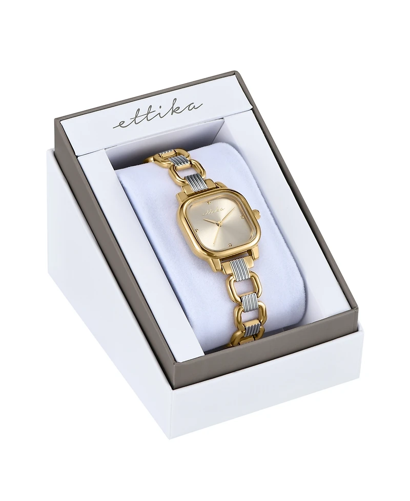 Ettika Classic Square Bracelet Watch, 70-110mm