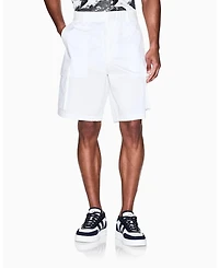 A|X Armani Exchange Men's Cotton Twill Cargo Shorts