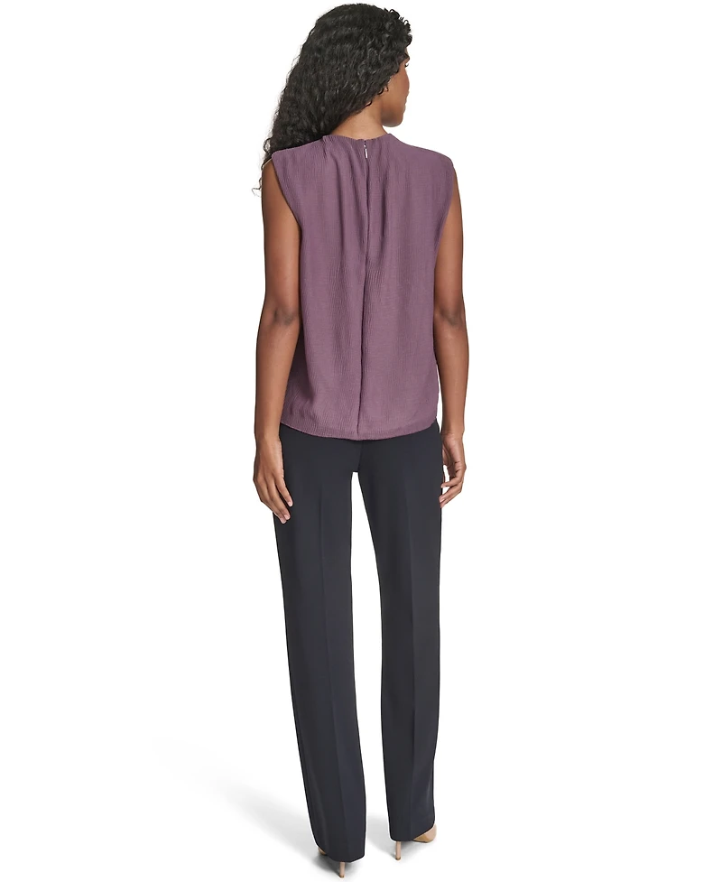 Calvin Klein Women's Solid Sleeveless Top