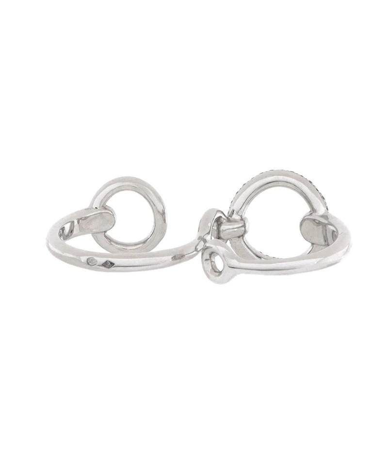 Pre-Owned Hermes Filet d'Or Double Ring