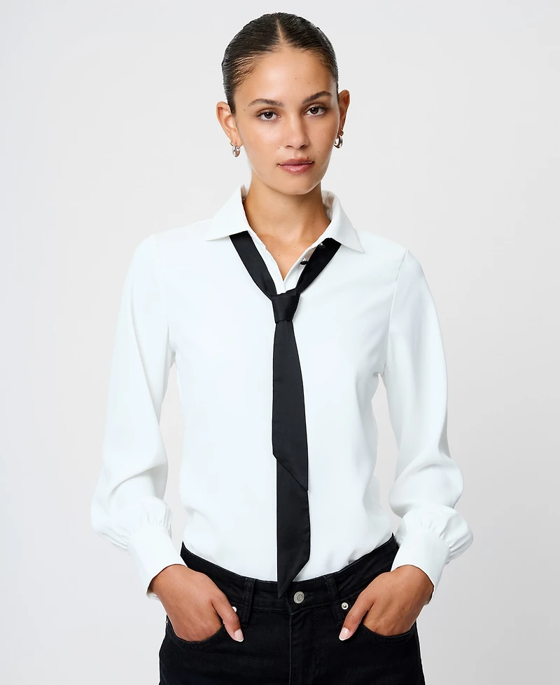 French Connection Women's Long-Sleeve Shirt