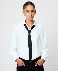 French Connection Women's Long-Sleeve Shirt