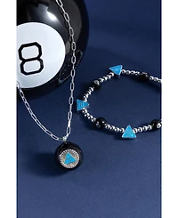 Magic 8 Ball Spinner Pendant