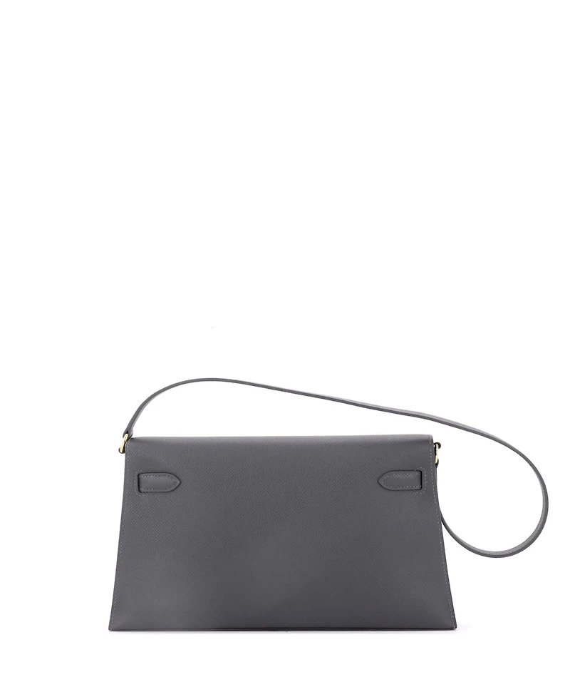 Pre-Owned HERMES Kelly Elan Shoulder Bag Epsom