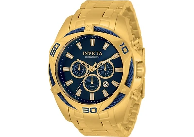 Invicta Men's 34120 Bolt Quartz Chronograph Blue Dial Watch