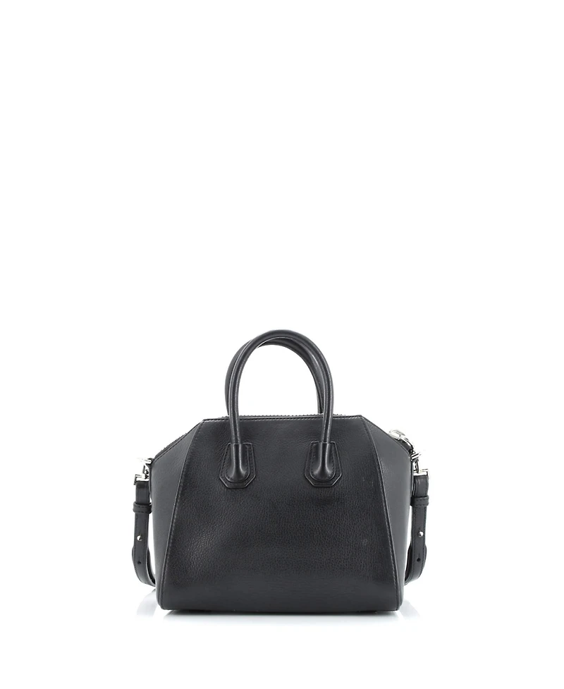 Pre-Owned Givenchy Mini Antigona Bag Leather