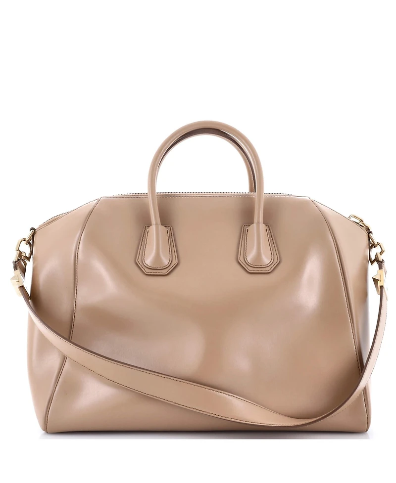 Pre-Owned Givenchy Large Antigona Bag Glazed Leather