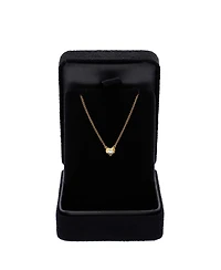 Pre-Owned Tiffany & Co Elsa Peretti Diamonds By The Yard Heart Pendant Necklace