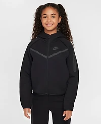 Nike Girls 7-16 Tech Fleece Long-Sleeve Full-Zip Hoodie
