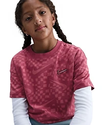 Nike Girls 7-16 Sportswear Relaxed Fit T-Shirt