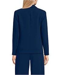 Lands' End Women's Crepe Blazer