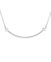 Pre-Owned Tiffany & Co T Smile Pendant Necklace