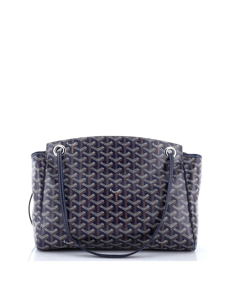 Pre-Owned Goyard Pm Rouette Bag Coated Canvas