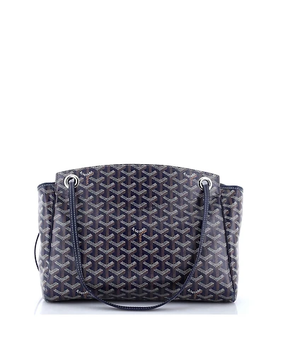 Pre-Owned Goyard Pm Rouette Bag Coated Canvas