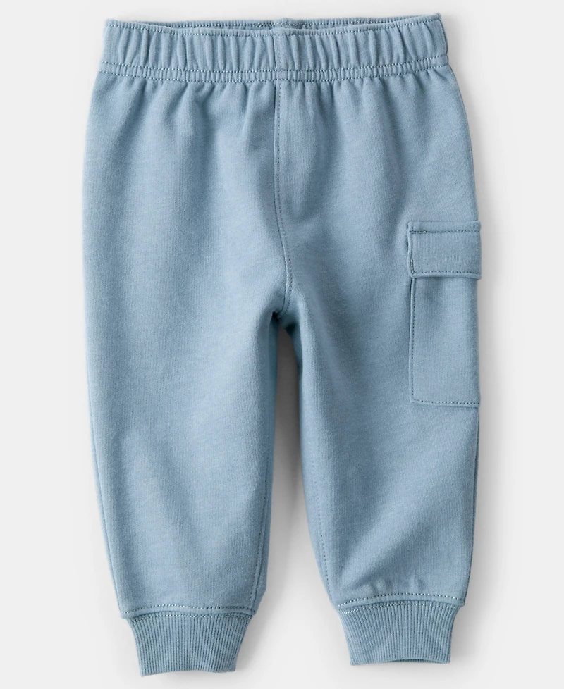 Carter's Baby Boys 2-Piece Day Dream Mountain Print Sweatshirt and Pants Set