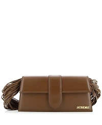 Pre-Owned Jacquemus Long Le Bambino Ficiu Flap Shoulder Bag Leather