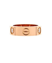 Pre-Owned Cartier Love 3 Diamonds Band Ring