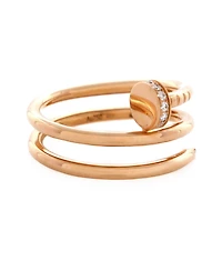 Pre-Owned Cartier Juste un Clou Double Ring