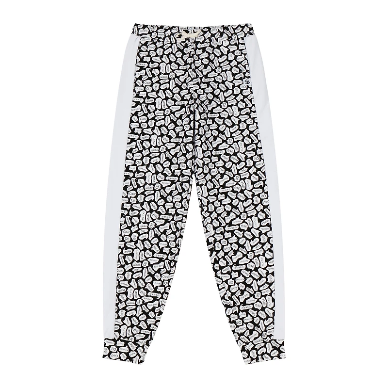 Mixed Up Clothing Kids Crewneck Sweatshirt and Jogger Pants Set - Black/White-Hello