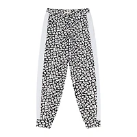 Mixed Up Clothing Kids Crewneck Sweatshirt and Jogger Pants Set - Black/White-Hello