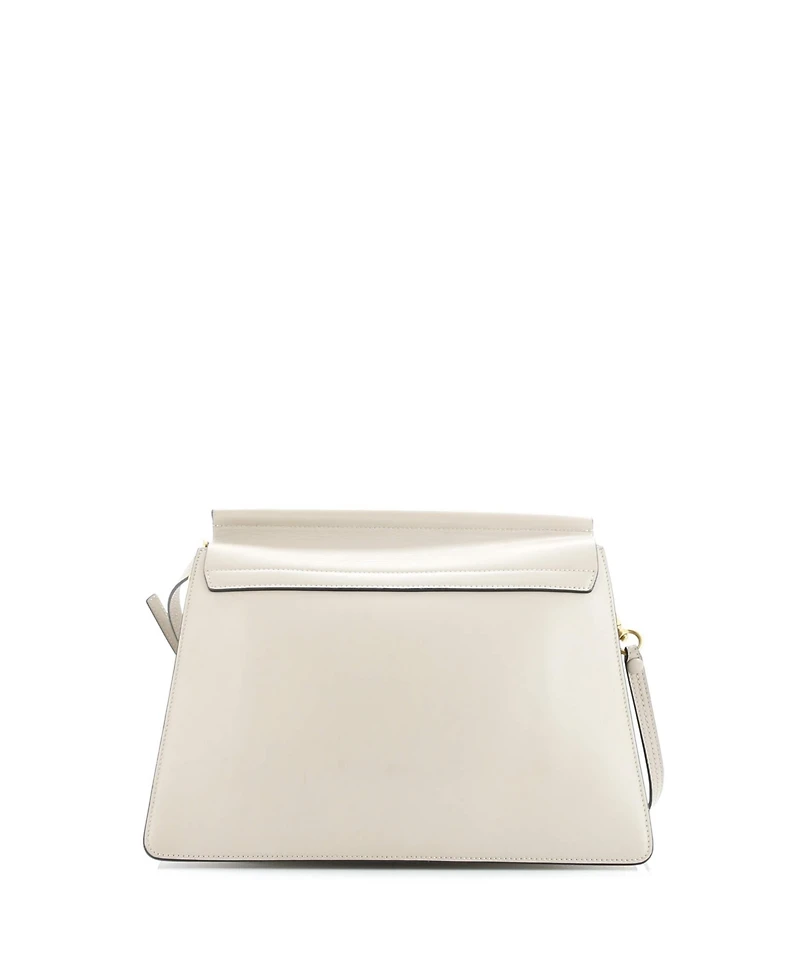 Pre-Owned Chloe Medium Faye Shoulder Bag Stitched Suede and Leather