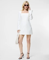 French Connection Women's Whisper Long-Sleeve Dress