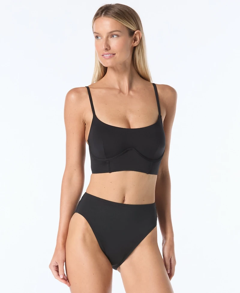 Vince Camuto Women's Corset Bikini Bra Top