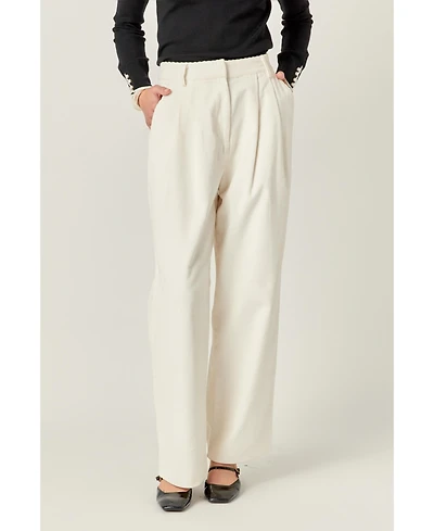 English Factory Women's Corduroy Wide Pants