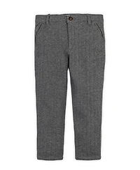 Hope & Henry Little and Big Boys' Fleece Suit Pant Made with Organic Cotton