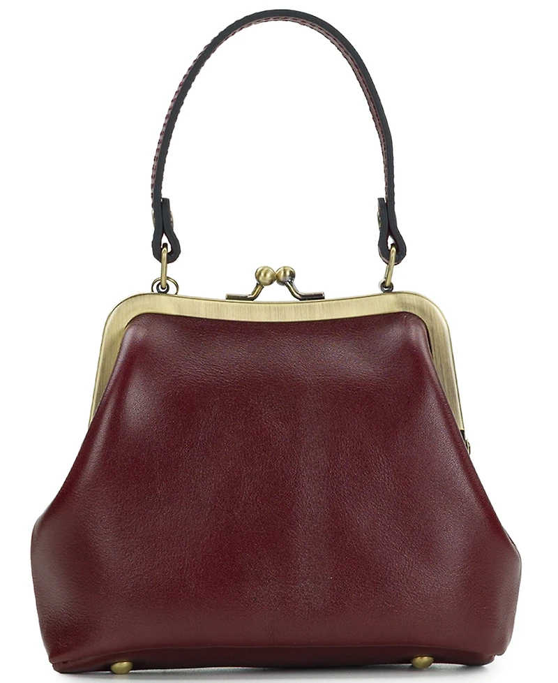 Patricia Nash Mini Laureana Crossbody Kisslock Bag with Charm