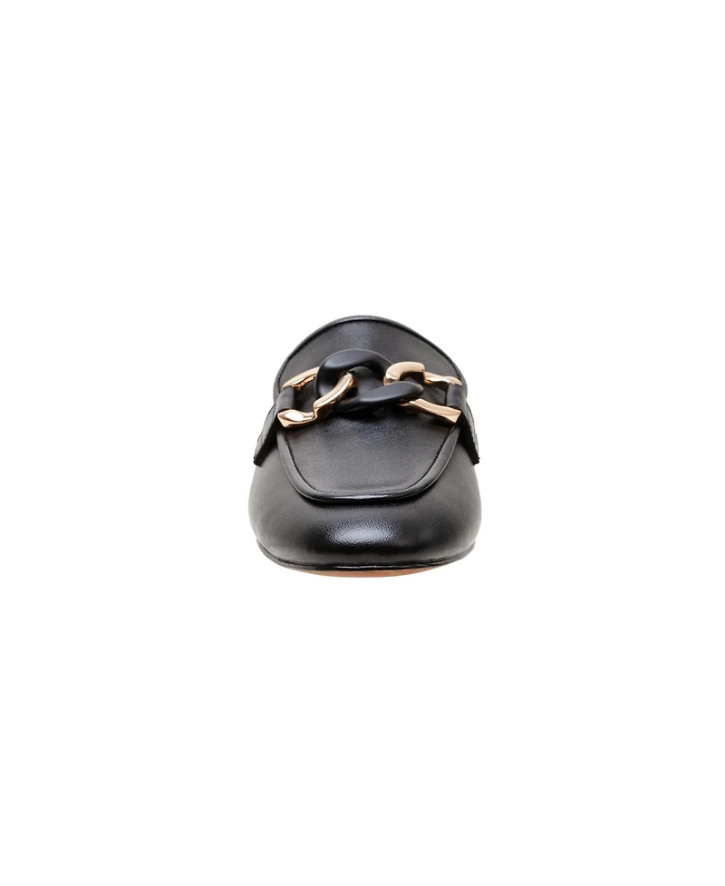 Linea Paolo Alicia | Belted Mule with Resin Chain