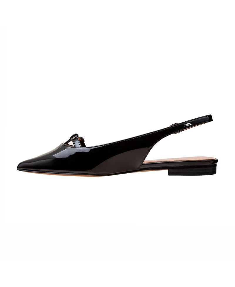 Celina | T-Strap Mary Jane Slingback Flat