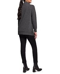 Tribal Women's Long Sleeve V Neck Top