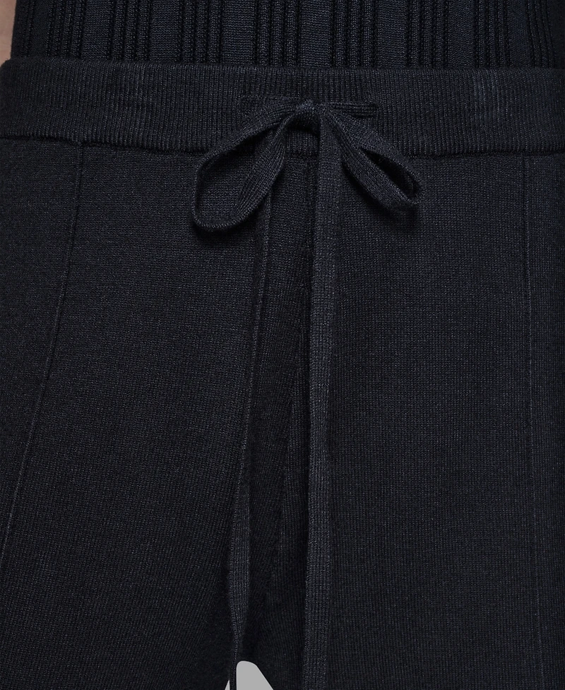 Karl Lagerfeld Paris Women's Logo Detail Pants