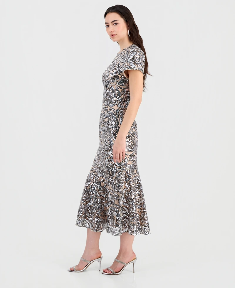 Sam Edelman Women's Tahlia Rose Sequined Dress