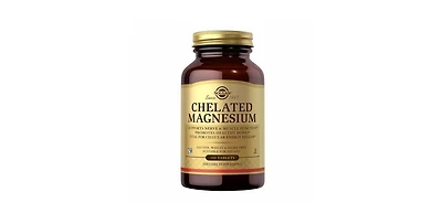 Solgar Chelated Magnesium Tablets ,100 Tabs