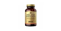 Solgar Chelated Magnesium Tablets ,100 Tabs