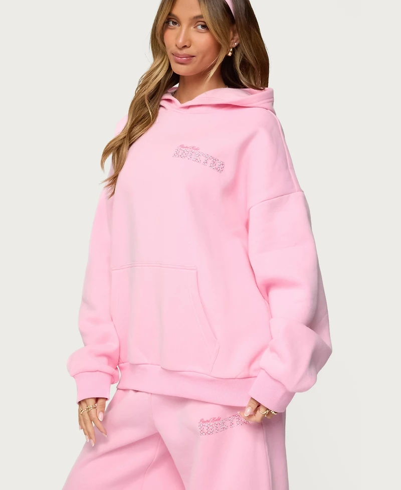 Edikted Women's Pastel Edit Oversized Hoodie
