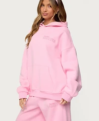 Edikted Women's Pastel Edit Oversized Hoodie