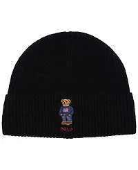 Polo Ralph Lauren Men's Solid Flag Bear Beanie