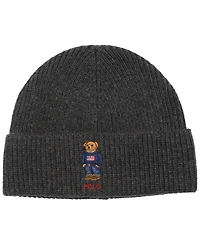 Polo Ralph Lauren Men's Solid Flag Bear Beanie