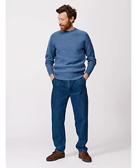 Aubin Men's Prestwick Shetland Crew Neck Sweater