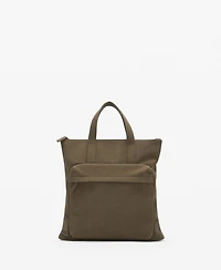 Mango Men's Pockets Multi-Functional Backpack