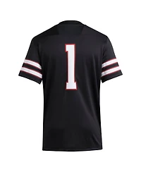 Adidas Men's 1 Black Texas Tech Red Raiders Premier Jersey