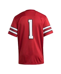Adidas Men's 1 Red Texas Tech Raiders Premier Jersey