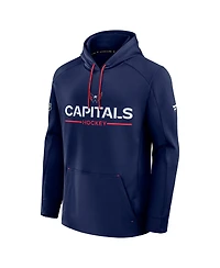 Fanatics Men's Navy Washington Capitals Authentic Pro Rink Hoodie
