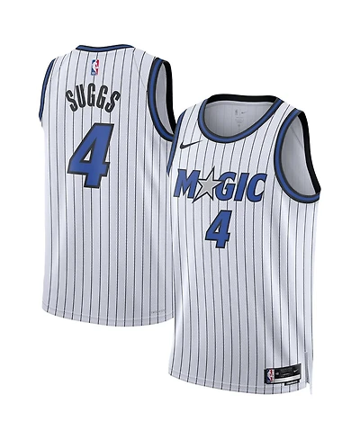 Nike Men's and Women's Jalen Suggs White Orlando Magic Swingman Player Jersey - Association Edition